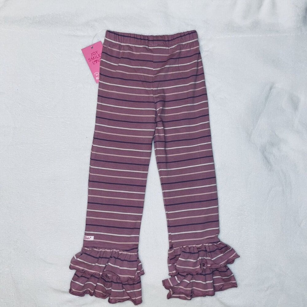 Size 5 NWT RuffleButts Ruffle Pants - Picture 2 of 6